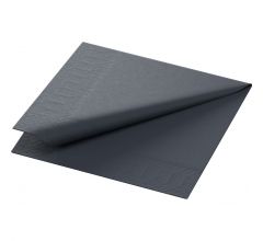 Duni Cocktailservietten schwarz