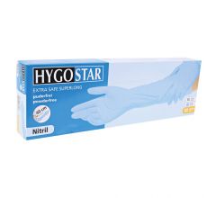 Einweghandschuhe Hygostar Nitril BLAU