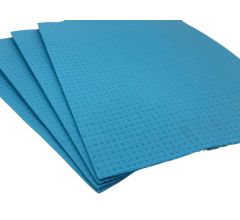 Schwammtuch BLAU feucht klein 19x20cm